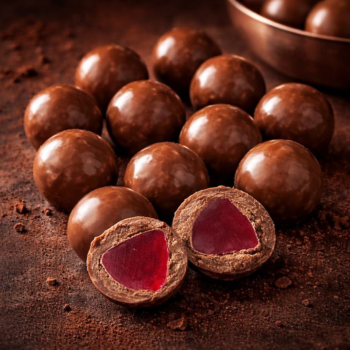 Chocolate Coated Raspberries