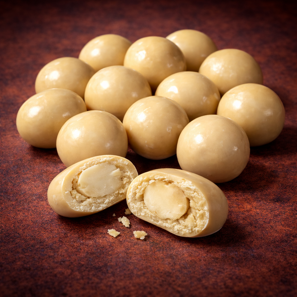 White Chocolate Macadamias