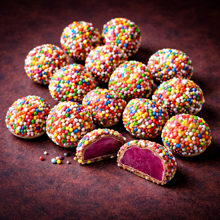 Raspberry Chocolate Speckle
