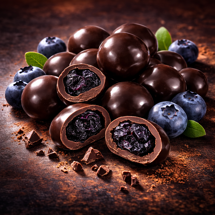 Dark Chocolate Blueberries