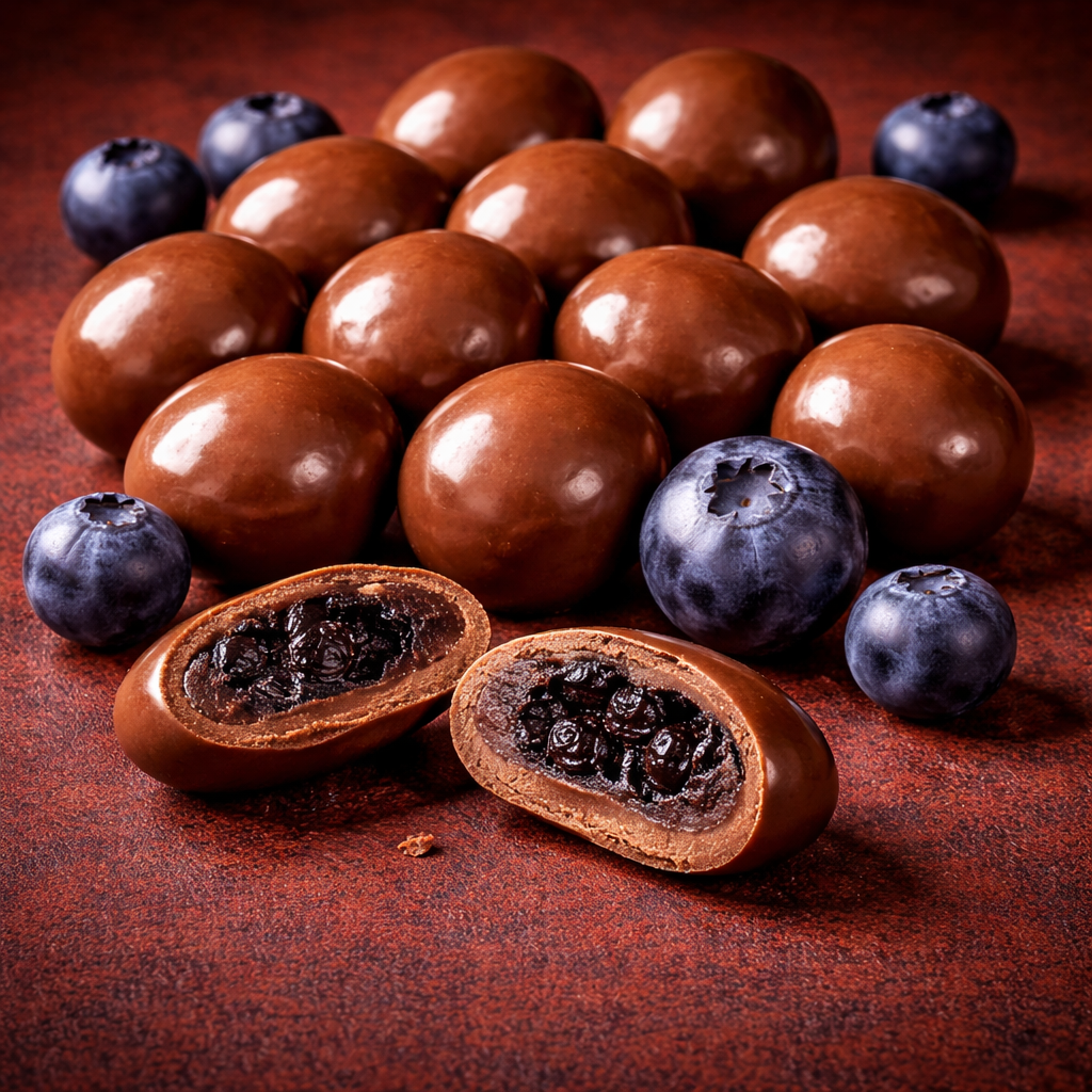 Chocolate Coated Blueberries