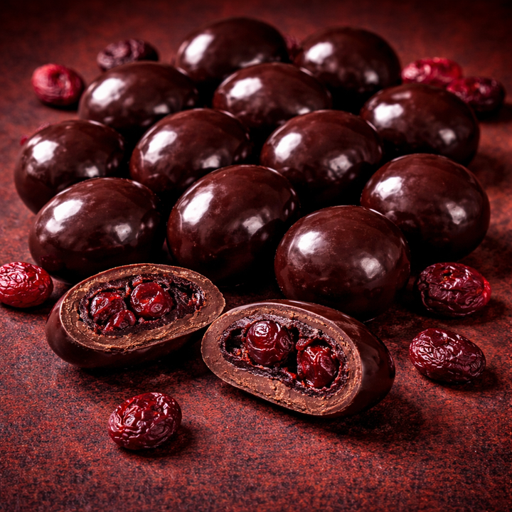 Dark Chocolate Cranberries