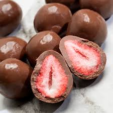 Choc Coated Freeze Dried Strawberries