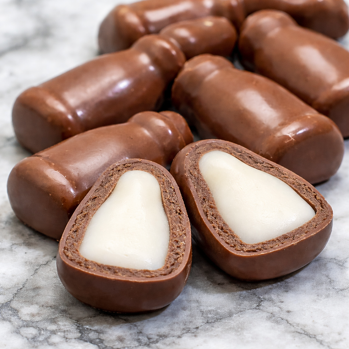 Choc Coated Milk Bottles