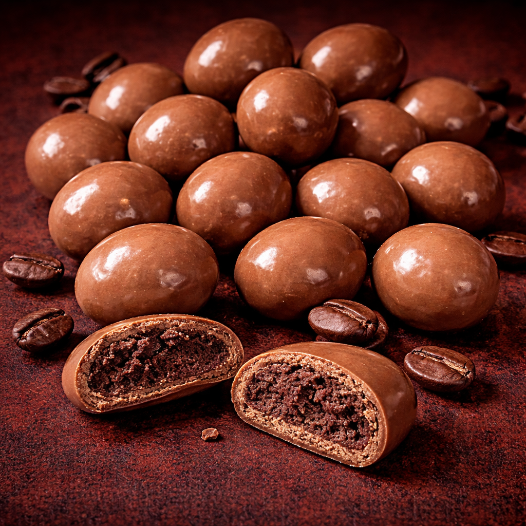Chocolate Coated Coffee Beans